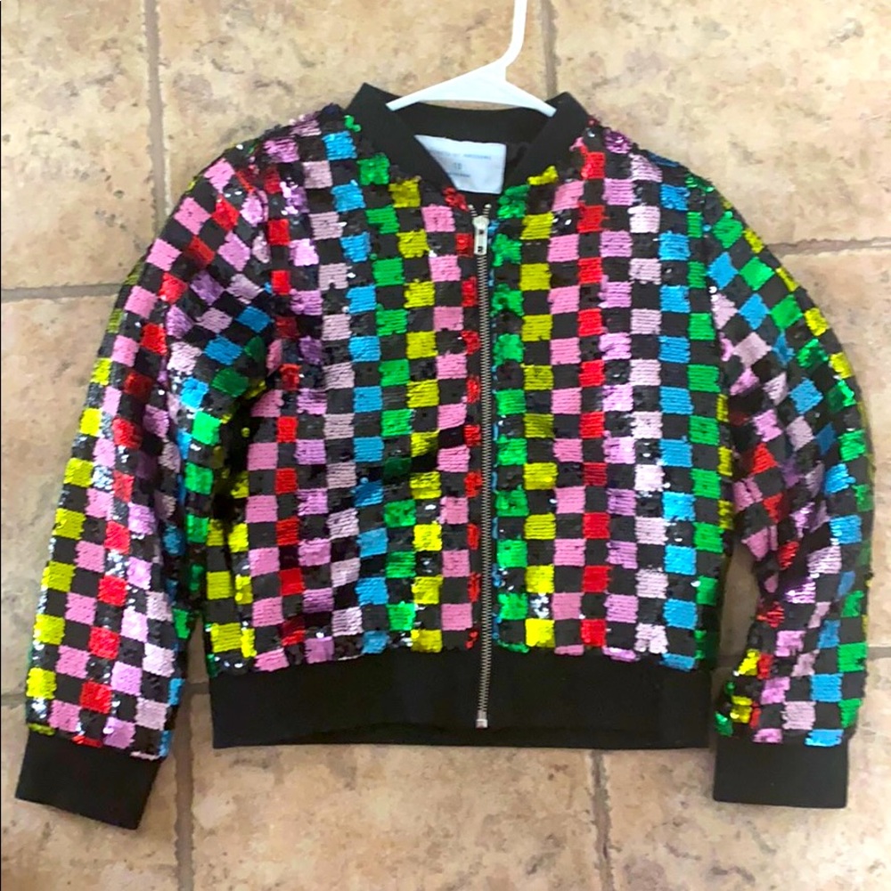 Sequenced Girls Jacket “Rockets of Awesome”